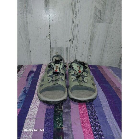 Salomon Tech Revo 873494 Unisex Size 6 Beige Open Toe Casual Slip On Sandals - Picture 2 of 14